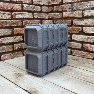 Описание картинки Контейнеры от HellHammer 3D Print по цене 945руб | Свободный Рынок Миниатюр - СРМ