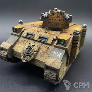 Описание картинки Rino Imperial Fists Grimdark от @Avdohaprint по цене 5 000руб | Свободный Рынок Миниатюр - СРМ