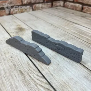 Описание картинки Оборонительная насыпь, Trench от HellHammer 3D Print по цене 250руб | Свободный Рынок Миниатюр - СРМ