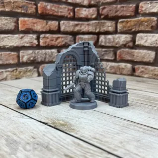 Описание картинки Руины Империума №7 от HellHammer 3D Print по цене 300руб | Свободный Рынок Миниатюр - СРМ