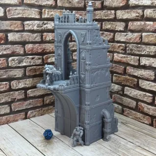 Описание картинки Руины Империума №2 от HellHammer 3D Print по цене 1 750руб | Свободный Рынок Миниатюр - СРМ