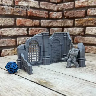 Описание картинки Руины Империума №4 от HellHammer 3D Print по цене 440руб | Свободный Рынок Миниатюр - СРМ
