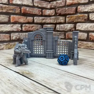 Описание картинки Руины Империума №3 от HellHammer 3D Print по цене 440руб | Свободный Рынок Миниатюр - СРМ