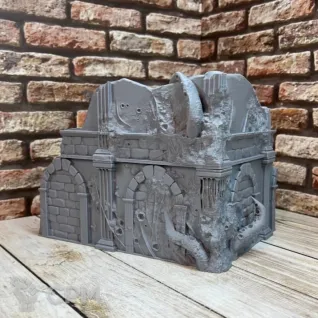 Описание картинки Зараженные Руины №6, Тираниды от HellHammer 3D Print по цене 1 400руб | Свободный Рынок Миниатюр - СРМ