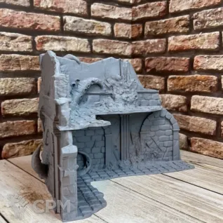 Описание картинки Зараженные Руины №6, Тираниды от HellHammer 3D Print по цене 1 400руб | Свободный Рынок Миниатюр - СРМ
