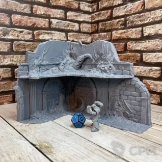 Описание картинки Зараженные Руины №6, Тираниды от HellHammer 3D Print по цене 1 400руб | Свободный Рынок Миниатюр - СРМ