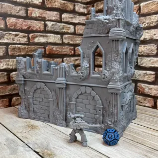 Описание картинки Зараженные руины №9, Тираниды от HellHammer 3D Print по цене 2 000руб | Свободный Рынок Миниатюр - СРМ