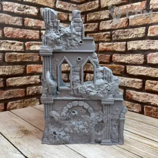 Описание картинки Зараженные руины №8, Тираниды от HellHammer 3D Print по цене 1 650руб | Свободный Рынок Миниатюр - СРМ