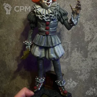 Описание картинки Pennywise / Оно от Yak Evil по цене 18 000руб | Свободный Рынок Миниатюр - СРМ