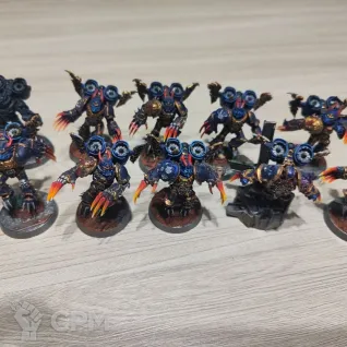 Описание картинки Warp Talons + Chaos Lord with Jump Pack от Isturnell по цене 8 500руб | Свободный Рынок Миниатюр - СРМ