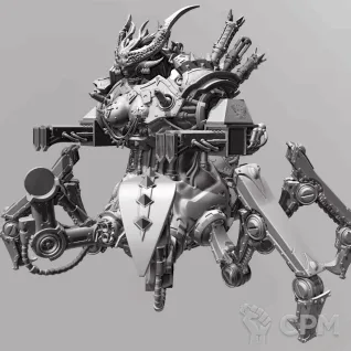 Описание картинки Chaos defiler (She) от Destr по цене 2 800руб | Свободный Рынок Миниатюр - СРМ