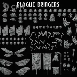 Описание картинки Plague bringers от Destr по цене 2 000руб | Свободный Рынок Миниатюр - СРМ