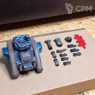 Описание картинки Leman Russ Executioner/Demolisher/Exterminator/Punisher от Aspid095 по цене 6 000руб | Свободный Рынок Миниатюр - СРМ