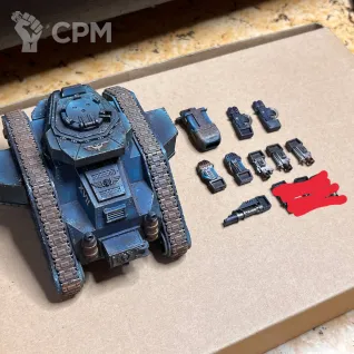 Описание картинки Leman Russ Executioner от Aspid095 по цене 5 500руб | Свободный Рынок Миниатюр - СРМ