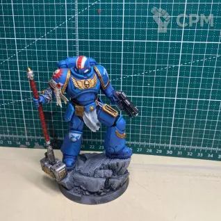 Описание картинки Фигурка Лейтенант Титус Space Marine 2 от Shanghai по цене 6 000руб | Свободный Рынок Миниатюр - СРМ