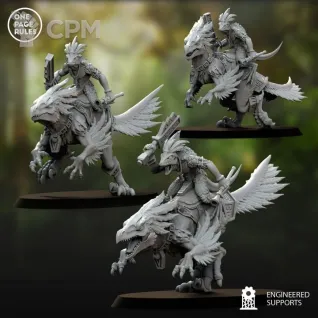 Описание картинки Raptadon Chargers / Raptadon Hunters 5шт от Knight of Light по цене 1 100руб | Свободный Рынок Миниатюр - СРМ