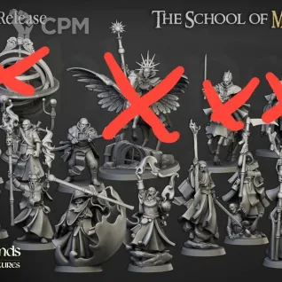 Описание картинки Master Mage / Empire Wizard / Маг / Колдун / Чарадей от MrMetalHorror по цене 275руб | Свободный Рынок Миниатюр - СРМ