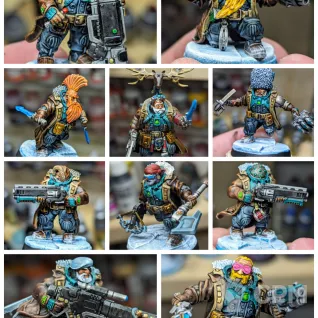 Описание картинки Kill team : Hernkyn Yaegir от Studio Cockatoo по цене 1 300руб | Свободный Рынок Миниатюр - СРМ