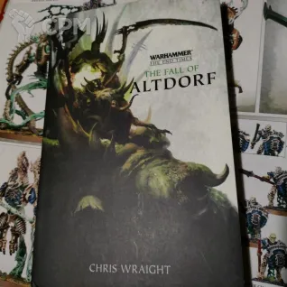 Описание картинки The fall of Altdorf (softcover) от Loika по цене 2 500руб | Свободный Рынок Миниатюр - СРМ