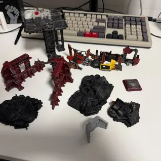 Описание картинки Террейн kill team ассорти от Daniil_Mavrin по цене 2 500руб | Свободный Рынок Миниатюр - СРМ