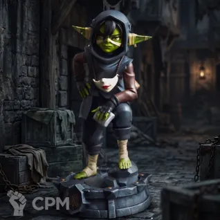 Описание картинки Фигурка Nott the Brave ручной покрас от Wuffa по цене 6 000руб | Свободный Рынок Миниатюр - СРМ