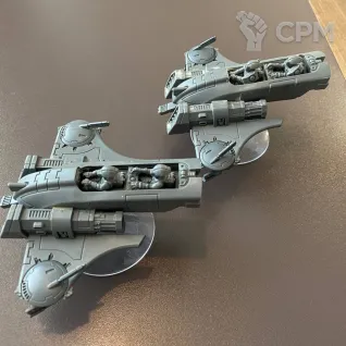 Описание картинки Tau Piranha (2 шт) от ArtyomKosh по цене 6 000руб | Свободный Рынок Миниатюр - СРМ