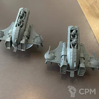 Описание картинки Tau Piranha (2 шт) от ArtyomKosh по цене 6 000руб | Свободный Рынок Миниатюр - СРМ