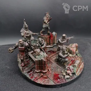 Описание картинки Виньетка Trench Crusade от @Avdohaprint по цене 5 000руб | Свободный Рынок Миниатюр - СРМ