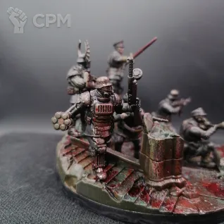 Описание картинки Виньетка Trench Crusade от @Avdohaprint по цене 5 000руб | Свободный Рынок Миниатюр - СРМ