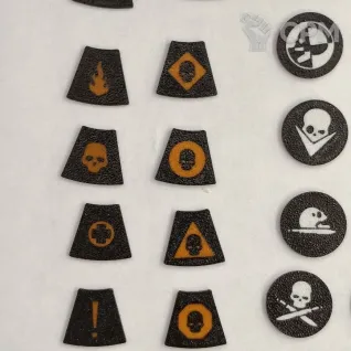 Описание картинки Токены для Kill Team от WebWay 3D по цене 2 680руб | Свободный Рынок Миниатюр - СРМ