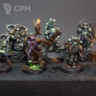 Описание картинки Армия Гвардии Смерти | Death Guard от B Minis по цене 32 000руб | Свободный Рынок Миниатюр - СРМ
