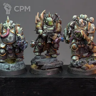 Описание картинки Dark Imperium| Армия Гвардии Смерти | Death Guard от B Minis по цене 25 000руб | Свободный Рынок Миниатюр - СРМ
