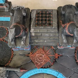 Описание картинки Dominion of Sigmar: Hallowed Stormthrone от rinaskela по цене 12 000руб | Свободный Рынок Миниатюр - СРМ