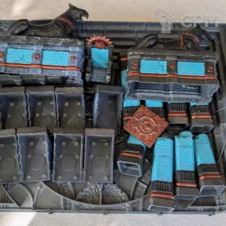 Описание картинки Dominion of Sigmar: Hallowed Stormthrone от rinaskela по цене 12 000руб | Свободный Рынок Миниатюр - СРМ