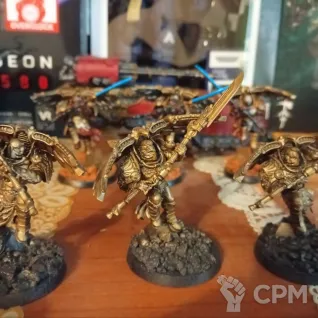 Описание картинки Армия Adeptus Custodes от Мрак по цене 30 000руб | Свободный Рынок Миниатюр - СРМ