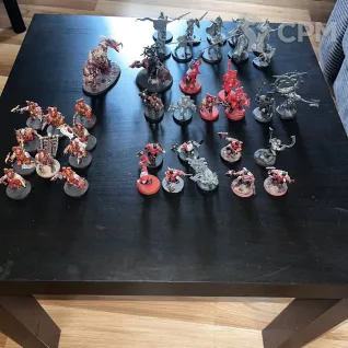 Описание картинки Продаю Khorne Bloodbound Goreblade Warband от  по цене 6 000руб | Свободный Рынок Миниатюр - СРМ