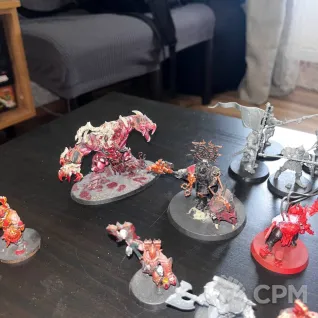 Описание картинки Продаю Khorne Bloodbound Goreblade Warband от  по цене 6 000руб | Свободный Рынок Миниатюр - СРМ