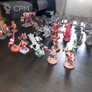 Описание картинки Продаю Khorne Bloodbound Goreblade Warband от  по цене 6 000руб | Свободный Рынок Миниатюр - СРМ