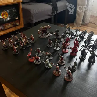 Описание картинки Продаю Khorne Bloodbound Goreblade Warband от  по цене 6 000руб | Свободный Рынок Миниатюр - СРМ
