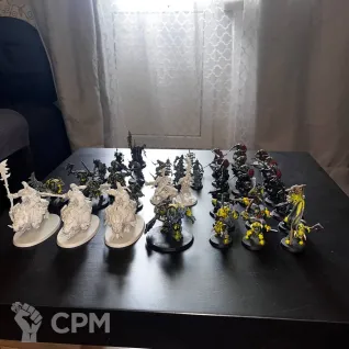 Описание картинки Продаю сборную армию Orruk Warclans. от  по цене 6 500руб | Свободный Рынок Миниатюр - СРМ