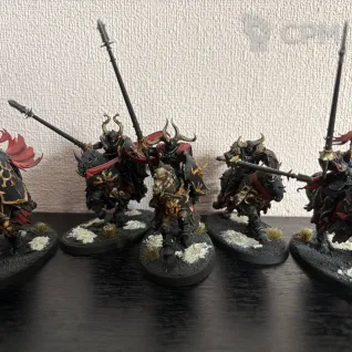 Описание картинки Chaos Knights от Loken по цене 5 000руб | Свободный Рынок Миниатюр - СРМ