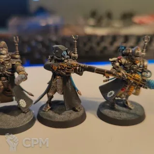 Описание картинки Adeptus Mechanicus Skitarii Rangers/Vanguard от Tesler по цене 2 500руб | Свободный Рынок Миниатюр - СРМ