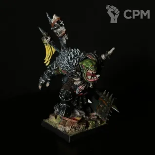 Описание картинки Black Orc Bigboss от WahaShop по цене 1 500руб | Свободный Рынок Миниатюр - СРМ