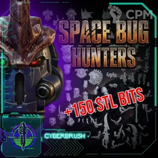 Описание картинки Space marines tyranid veteran от Destr по цене 1 500руб | Свободный Рынок Миниатюр - СРМ