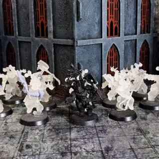 Описание картинки Khorne Berzerkers от Soroka по цене 1 100руб | Свободный Рынок Миниатюр - СРМ