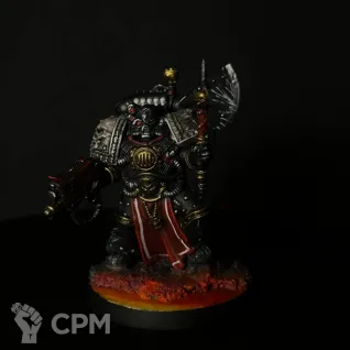 Описание картинки Black Templars Castellan от WahaShop по цене 1 500руб | Свободный Рынок Миниатюр - СРМ