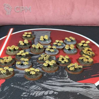Описание картинки Necrons: Canoptek Scarab 21 штука от Overking по цене 2 100руб | Свободный Рынок Миниатюр - СРМ