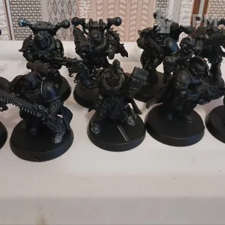 Описание картинки Chaos Space Marines от User64034 по цене 1 500руб | Свободный Рынок Миниатюр - СРМ