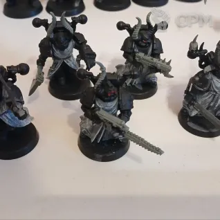 Описание картинки Chaos Space Marines Chosen Squad от User64034 по цене 2 000руб | Свободный Рынок Миниатюр - СРМ