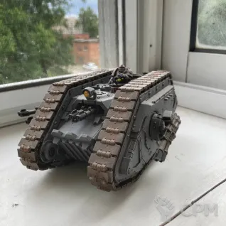 Описание картинки Land Raider Proteus от Dinopups по цене 10 000руб | Свободный Рынок Миниатюр - СРМ